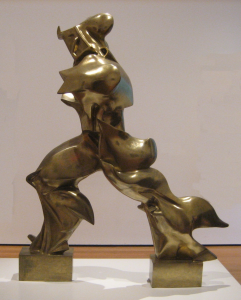 Unique Forms of Continuity in Space’ (1913) by Umberto Boccioni