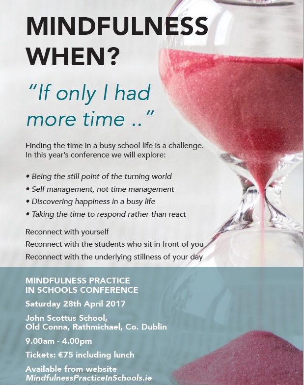 John Scottus Mindfulness Practice in Schools Conference John Scottus